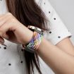 Ticwatch Pro 3 Ultra 22mm Magnetic Buckle Braided Watch Band - Colorful - 4