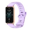 For Honor Band 9 Taro Purple Rose Gold Watch Band - 1