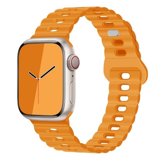 Apple Watch Series 4 40mm Silicone Watch Band - California Poppy - 1