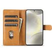 Motorola Moto G54 Leather Phone Case - Brown - 4