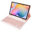 Pink Bluetooth Keyboard Leather Case for Samsung Galaxy Tab S6 Lite 10.4" - 4