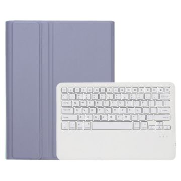 Detachable Bluetooth Keyboard Case for Samsung Galaxy Tab S8+ - Purple - 1