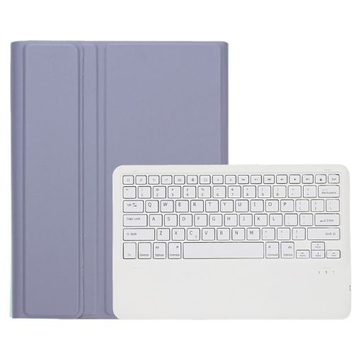 Detachable Bluetooth Keyboard Case for Samsung Galaxy Tab S8+ - Purple - 1