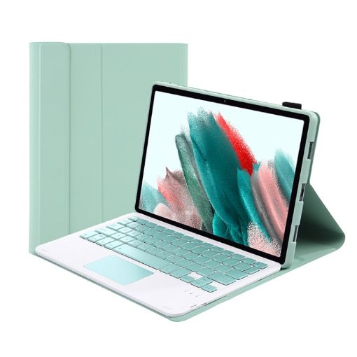 Samsung Galaxy Tab A8 2021 Bluetooth Keyboard Case - Light Green - 1