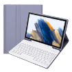 Purple Bluetooth Keyboard Leather Case for Samsung Galaxy Tab A8 10.5 - 1