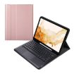 Rose Gold Bluetooth Keyboard Case for Samsung Galaxy Tab S8+ - 1