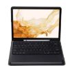 Samsung Galaxy Tab S8+ X800 Split Bluetooth Keyboard Leather Case - Black - 3