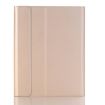 Samsung Galaxy Tab S8 11" Bluetooth Keyboard Leather Case - Gold - 2