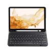 Samsung Galaxy Tab S8 11" Bluetooth Keyboard Leather Case - Black - 6