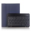 Bluetooth Keyboard Leather Case for Samsung Galaxy Tab A8 10.5 2021 (Blue) - 1