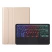 Ultra-thin Bluetooth Keyboard Case for Samsung Galaxy Tab A8 2021 (Gold) - 1