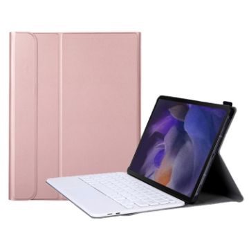Ultra-thin Bluetooth Keyboard Leather Case for Samsung Galaxy Tab A8 2021 SM-X205/SM-X200 - 1