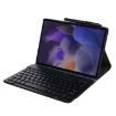 Ultra-thin Bluetooth Keyboard Leather Case for Samsung Galaxy Tab A8 2021 - Black - 4