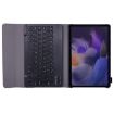 Ultra-thin Bluetooth Keyboard Leather Case for Samsung Galaxy Tab A8 2021 - Black - 7
