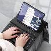 Samsung Galaxy Z Fold3 5G Magnetic Folding Bluetooth Keyboard Leather Case - 7