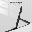 Samsung Galaxy Z Fold4 5G Magnetic Folding Bluetooth Keyboard Leather Case - 3