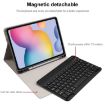 Samsung Galaxy Tab S7 Bluetooth Keyboard Leather Case (Dark Blue) - 6