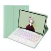 Samsung Galaxy Tab A8 10.5 (2021) Light Green Keyboard Leather Case - 1