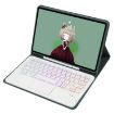 Samsung Galaxy Tab S8/S7 A700B-AS Dark Green Bluetooth Keyboard Case - 3