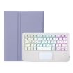 Samsung Galaxy Tab S8/S7 A700B-AS Purple Bluetooth Keyboard Case - 2