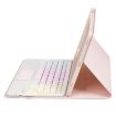 Samsung Galaxy Tab S8/S7 A700B-AS Pink Bluetooth Keyboard Leather Case - 5