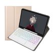 Samsung Galaxy Tab A8 10.5 (2021) Lambskin Texture Bluetooth Keyboard Case - 1
