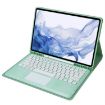 Samsung Galaxy Tab S8+/S7+/S7 FE Mint Green Keyboard Case - 4