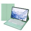 Samsung Galaxy Tab S8+/S7+/S7 FE Mint Green Keyboard Case - 1