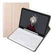 Samsung Galaxy Tab A8 10.5 2021 Leather Keyboard Case (Gold) - 1