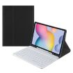 Samsung Galaxy Tab S9 FE Bluetooth Keyboard Leather Case - Black - 1