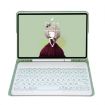 Samsung Galaxy Tab A9+ X210/X215/X215 YA09B Keyboard Case - Light Green - 3