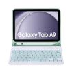 Samsung Galaxy Tab A9 X110/X115 A221B Light Green Bluetooth Keyboard Leather Case - 2