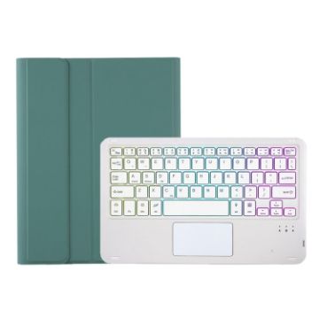 Samsung Galaxy Tab A9+ X210/X215/X215 Keyboard Case - Dark Green - 1
