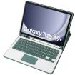 Samsung Galaxy Tab A9+ X210/X215/X215 A09B-A Dark Green Keyboard Case - 4