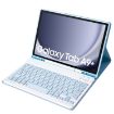 Samsung Galaxy Tab A9+ X210/X215/X215 A09B Ice Blue Bluetooth Keyboard Leather Case - 4