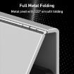 GKK Metal Folding Holder Bluetooth Keyboard Set Silver - 3