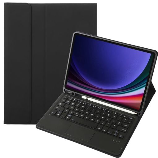 Samsung Galaxy Tab S9 A710B-A Bluetooth Keyboard Leather Tablet Case - 1