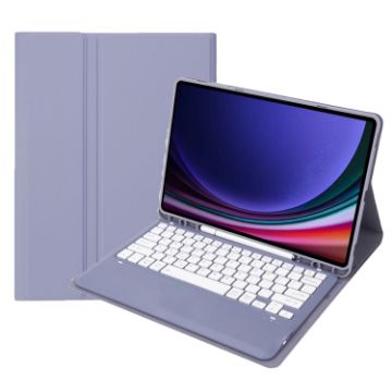 Samsung Galaxy Tab S9+ Keyboard Case - Purple - 1