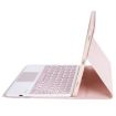 Samsung Galaxy Tab S9 FE Pink TPU Bluetooth Keyboard Leather Case - 5