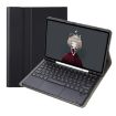 Samsung Galaxy Tab S9 FE Bluetooth Keyboard Leather Case - Black - 1