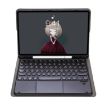 Samsung Galaxy Tab S9 FE Bluetooth Keyboard Leather Case - Black - 3