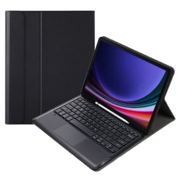 Samsung Galaxy Tab S10+ 12.4 A810B-A Bluetooth Keyboard Leather Case - 1
