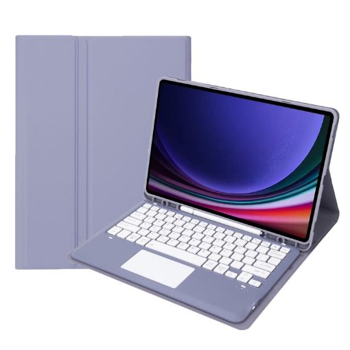 Samsung Galaxy Tab S10+ 12.4 Keyboard Case - Purple - 1