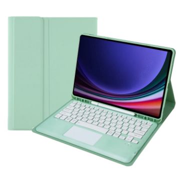 Samsung Galaxy Tab S10+ 12.4 A810B-A Bluetooth Keyboard Leather Case - 1