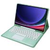 Samsung Galaxy Tab S10+ 12.4 A810B-A Bluetooth Keyboard Leather Case - 4