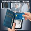 LC.IMEEKE L1 Series Frosted Fine Texture PU Phone Case for iPhone 14/13 - Blue - 5