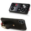 For Nothing CMF Phone 1 Wristband Leather Back Phone Case - Black - 5