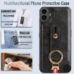 For Nothing CMF Phone 1 Wristband Leather Back Phone Case - Black - 6