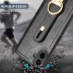 For Nothing CMF Phone 1 Wristband Leather Back Phone Case - Black - 7