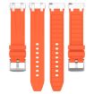 Garmin Forerunner 265 22mm Orange Silicone Watch Band - 6